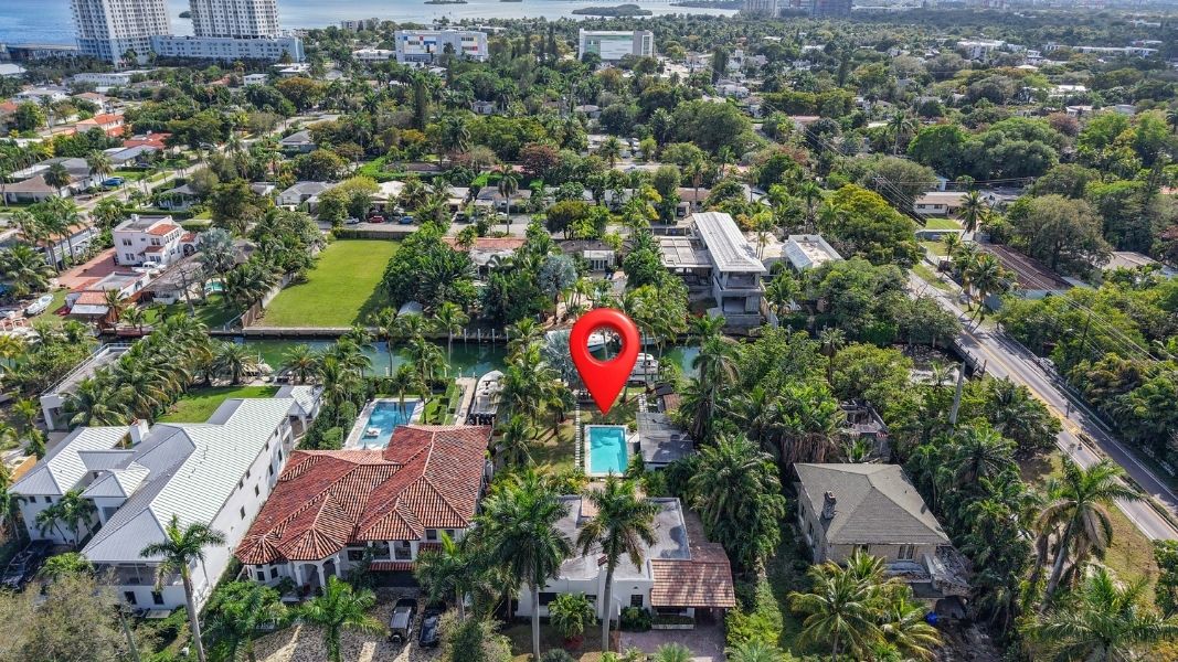 Miami Private Marina Villa For Sale