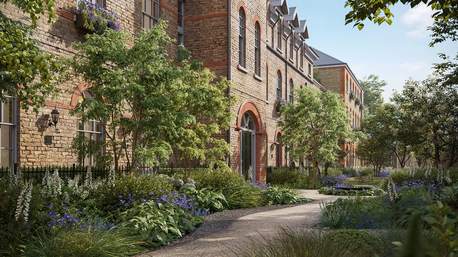 Fifty Brook Green Londra satılık daire dış cephe