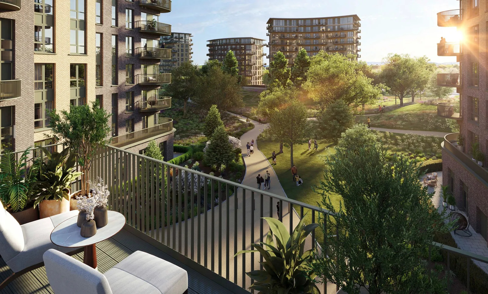 Kidbrooke Village balkon