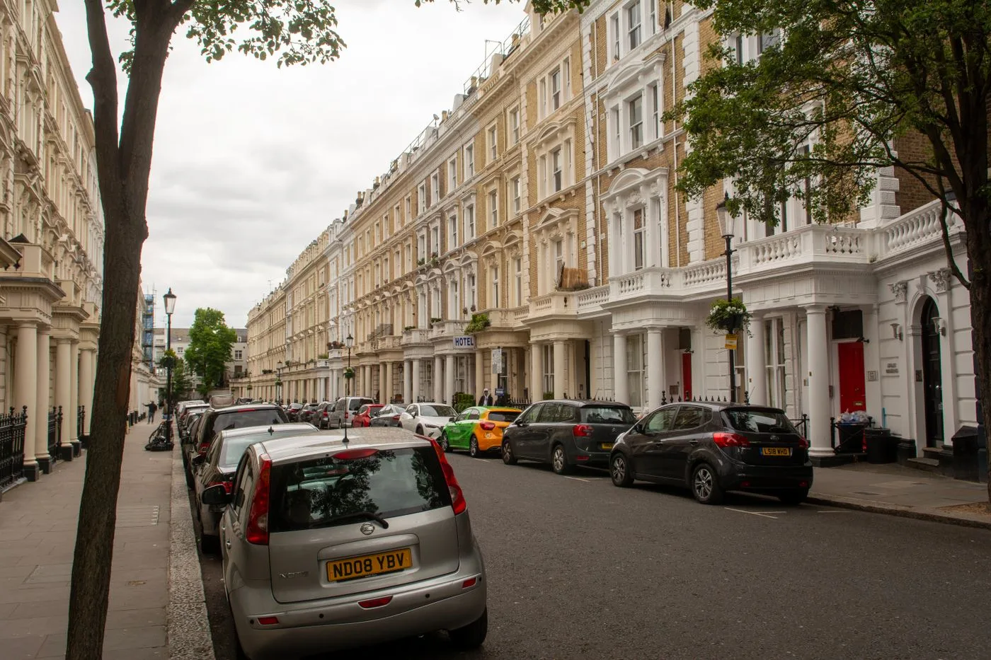 Londra'da klasik şehir konutları — buy-to-let kiralık konut stoku