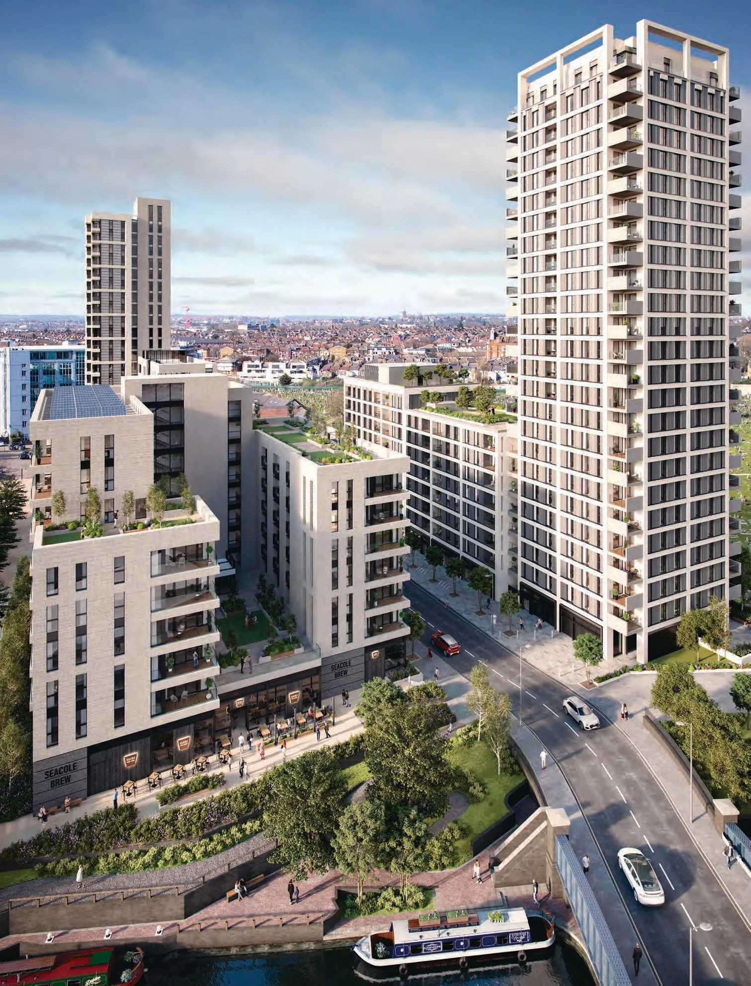 North Kensington Gate Londra satılık daire dış cephe